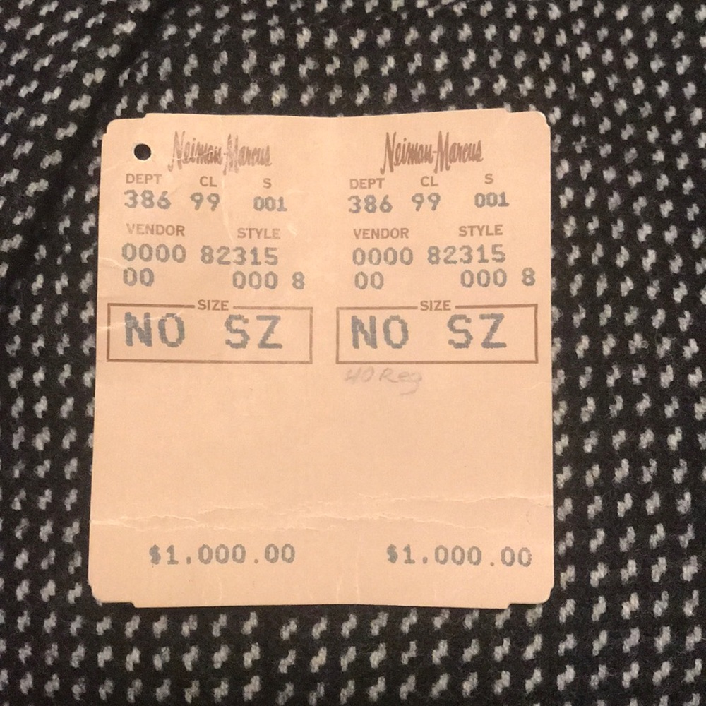Vintage Valentino Boutique 2 button sport coat blazer - Picture 2 of 7